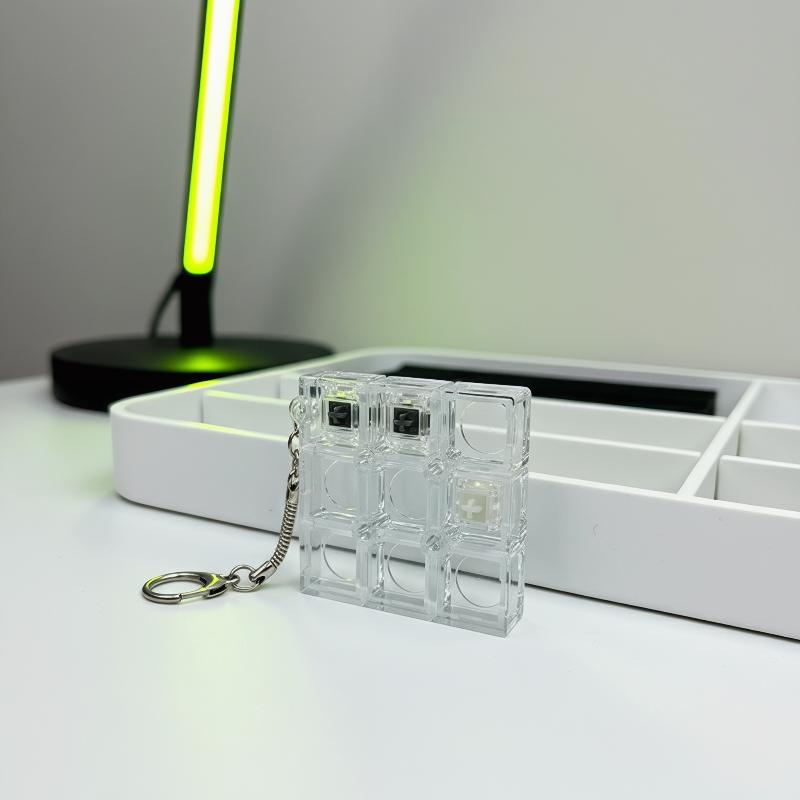 Mechanical Switch Tester - (.) ชุดทดสอบสวิตช์คีย์บอร์ด DIY สำหรับคีย์บอร์ดแบบกลไก ทดสอบสวิตช์สำหรับปุ่มคีย์แคปต่างๆ ของเล่นฟิดเจ็ต