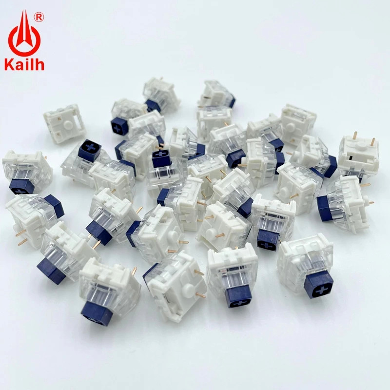 Keyboard Gaming Blue Switch - Kailh กล่องสีฟ้าสวิตช์แบบกดสวิตช์ DIY ออกแบบเองสัมผัสใช้ได้กับ3Pin Cherry MX