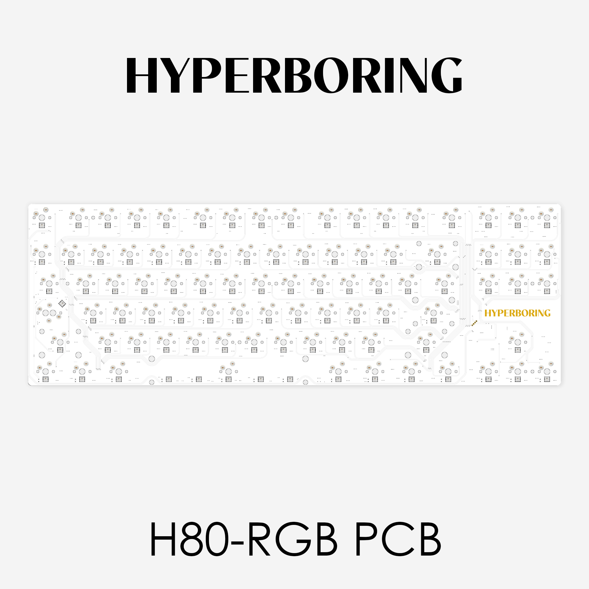 Hot Swap Pcb - H80 RGB TKL 87 คีย์ แบบมีสาย