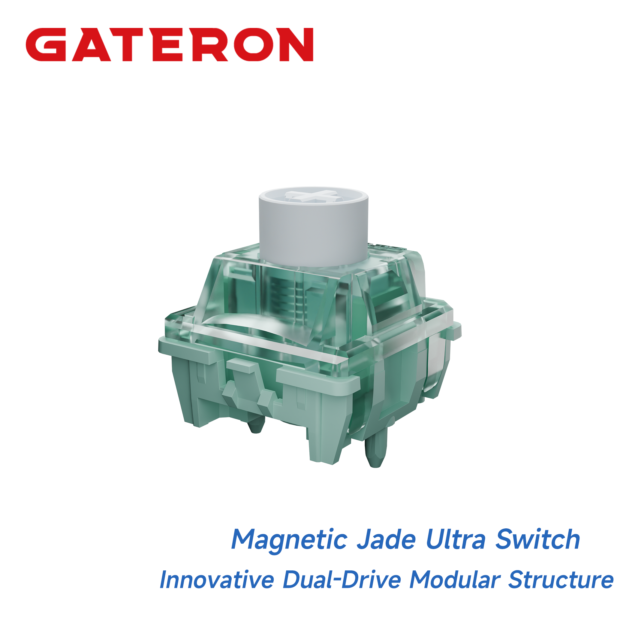 Mechanical Switch Tester - สวิตช์ GATERON Magnetic Jade Ultra, แบบ