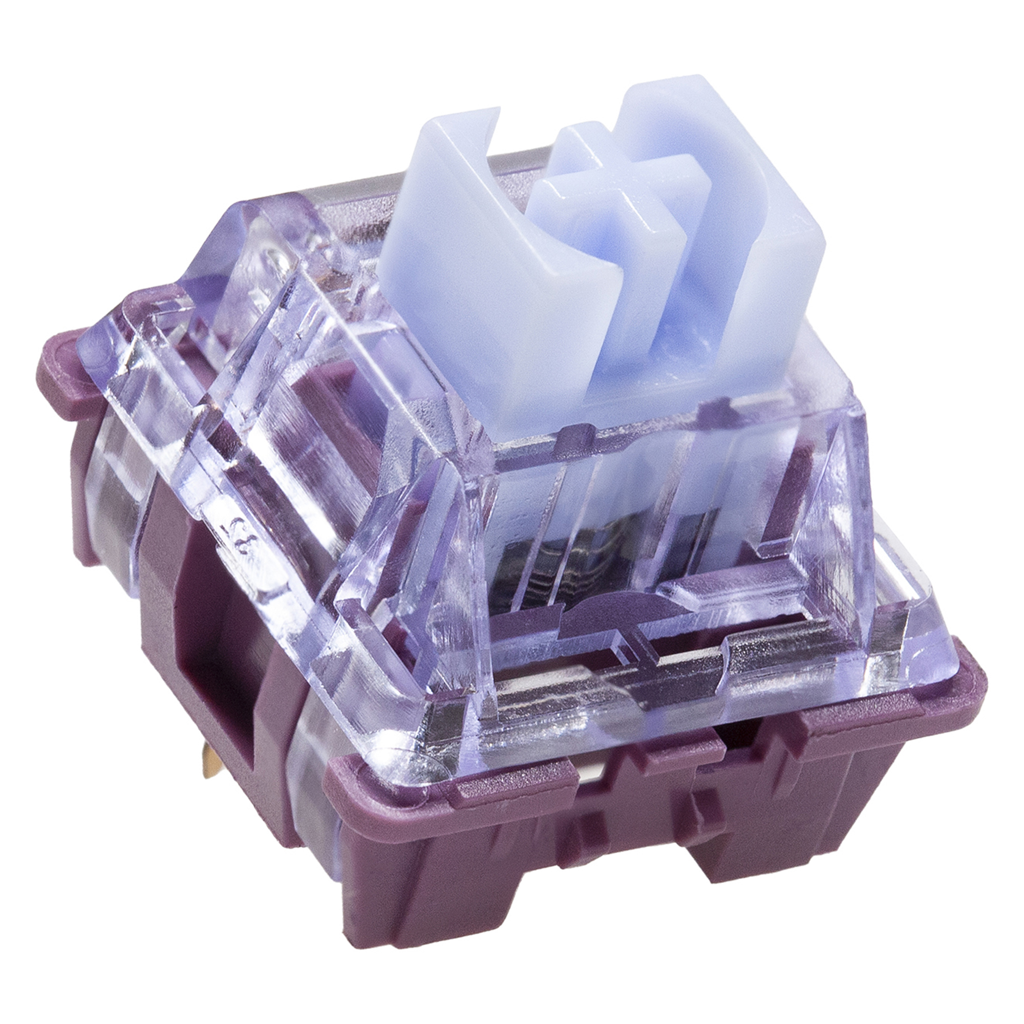 Keyboard Gaming Blue Switch - Ciy Aqua Switch สวิตช์เชิงเส้น37g 47G สำหรับคีย์บอร์ดเกมสีม่วง70M