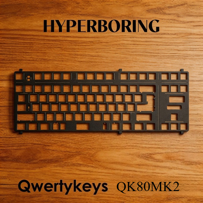 Gaming Keyboard Ergo - แผ่นวางคีย์บอร์ดแบบกลไก QK80MK2 ขนาด 6.25/7U วัสดุ PC