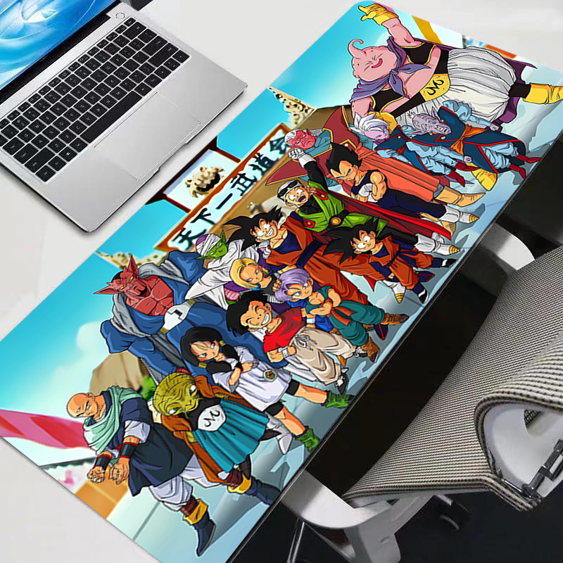 Keyboard Gaming Black - แป้นพิมพ์สําหรับเล่นเกมขนาดใหญ่พรมแล็ปท็อปญี่ปุ่น Cool Anime Mouse Pad ใหม่