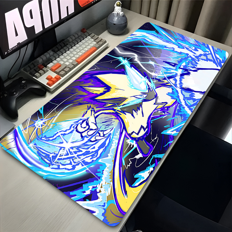 Gaming Keyboard Esports - แผ่นรองเมาส์เซราโอร่า พี-โปเกมอนคอมพิวเตอร์แล็ปท็อปอะนิเมะคีย์บอร์ดแผ่นรองเมาส์ขนาดใหญ่แผ่นรองเมาส์คีย์บอร์ดเกมเมอร์แผ่นรองโต๊ะแผ่นรองเมาส์ยาง