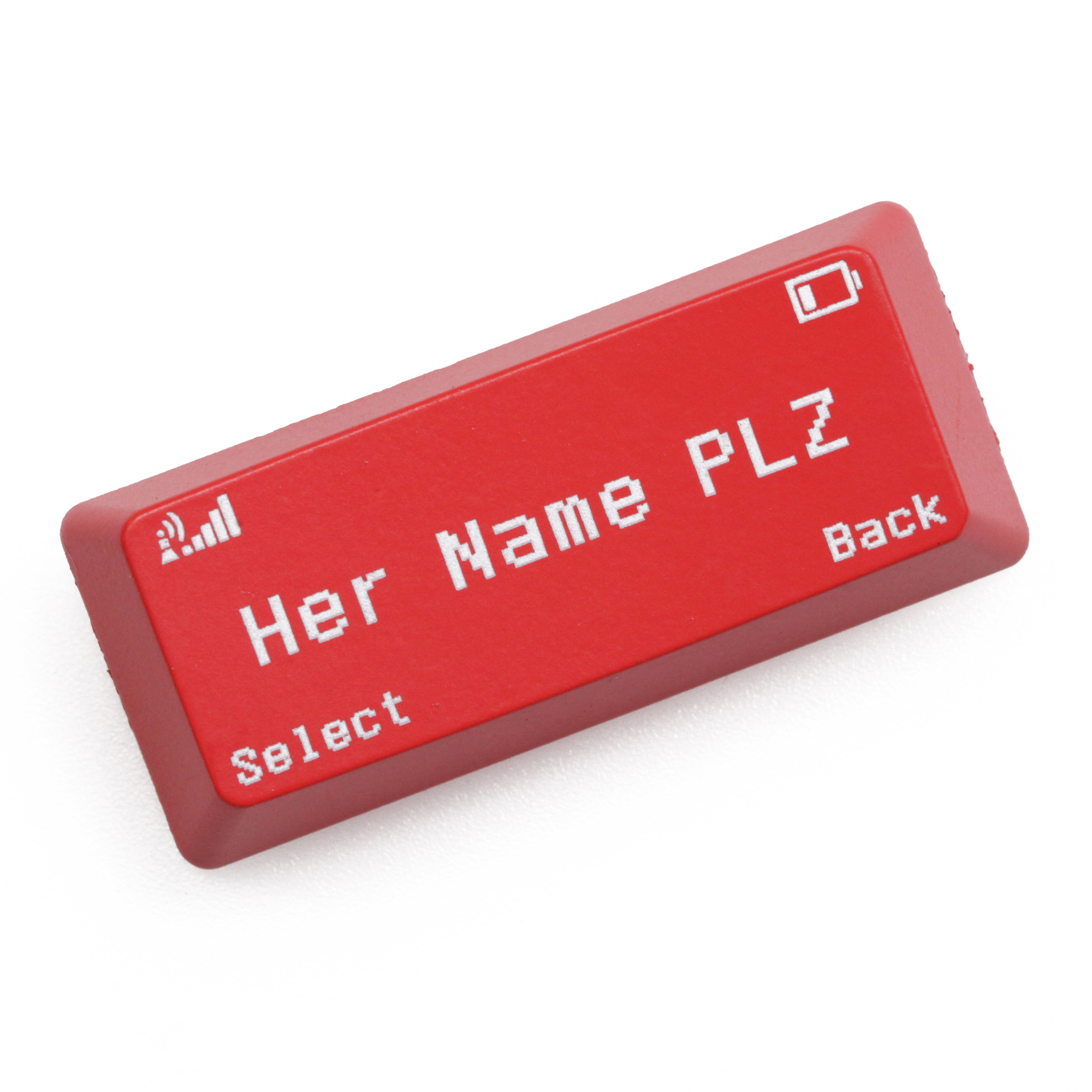 Gaming Keyboard Name - Novelty Shine ผ่าน Keycaps ABS แกะสลัก