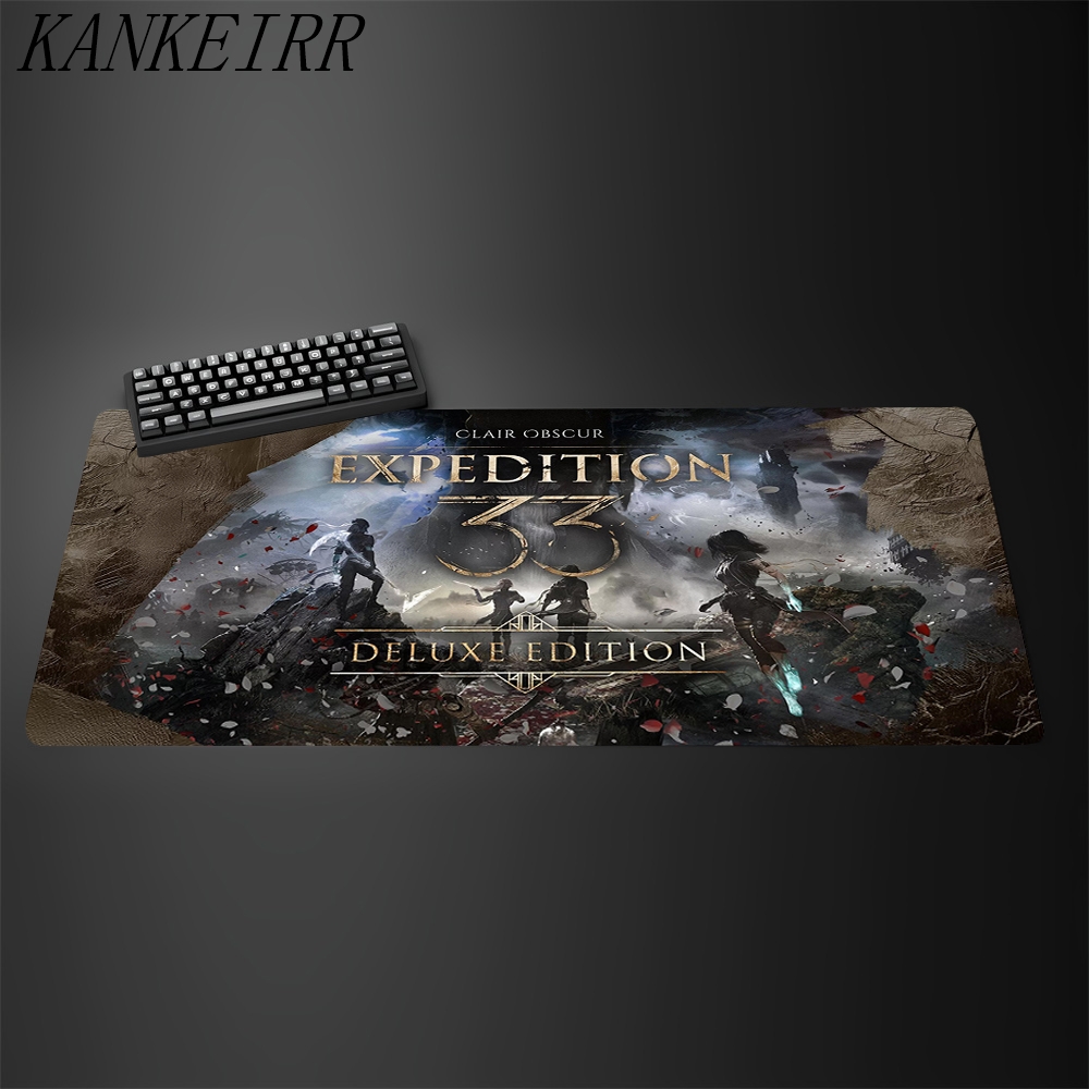 Keyboard Mouse Bundle Gaming - แผ่นรองเมาส์กันลื่นลายเกมฮอต Clair Obscur Expedition 33 สำหรับเล่นเกม