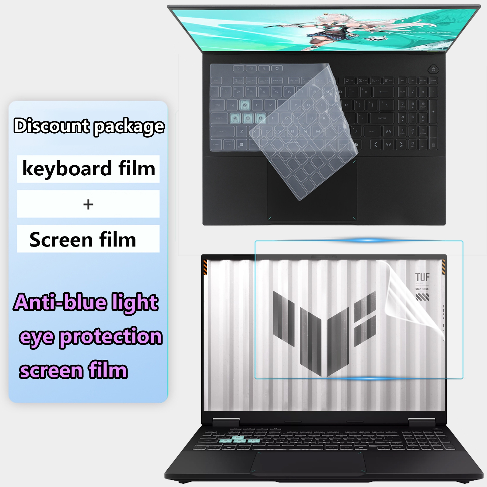 Gaming Keyboard Asus - สำหรับ 18 นิ้ว ASUS TUF Gaming