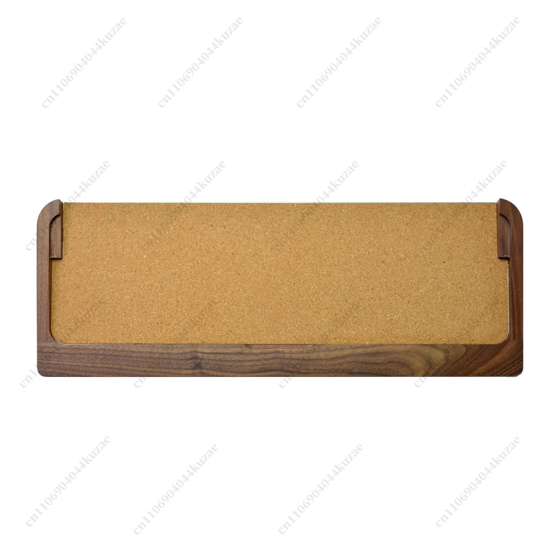 Wrist Rest Wood - ถาดวางคีย์บอร์ดไม้เนื้อแข็งพร้อมที่พักข้อมือ ฐานวอลนัทสำหรับเมจิกคีย์บอร์ด