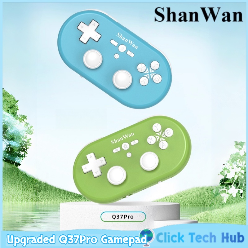 Gaming Keyboard Mechanical Wireless - คอนโทรลเลอร์เกมพกพา Shanwan Q37pro Mini รุ่นอัปเกรด แบบไร้สาย