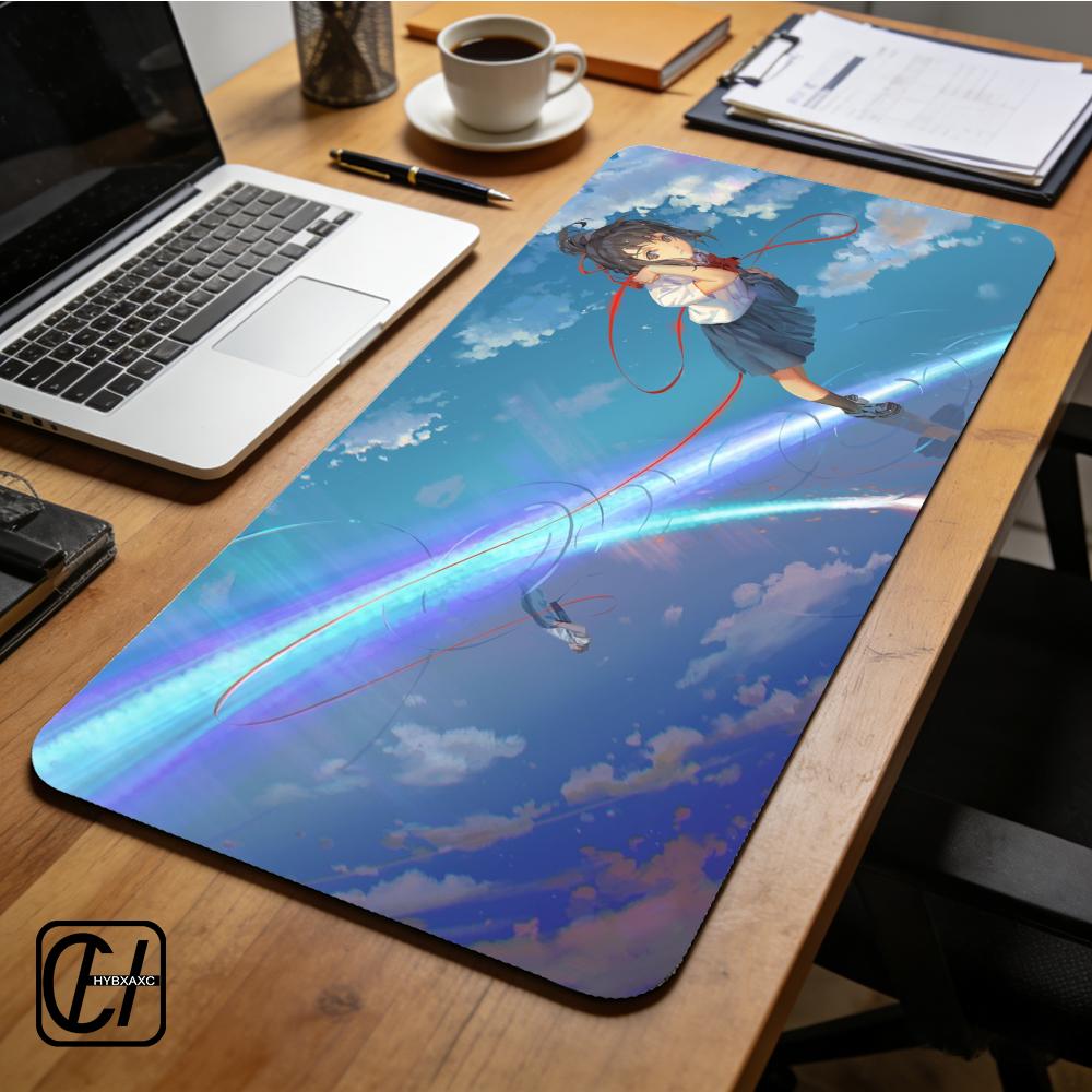 Gaming Keyboard Name - แผ่นรองเมาส์ลายชื่อของคุณ แผ่นรองเมาส์น่ารักแบบ HD แผ่นรองโต๊ะขนาดใหญ่พิเศษ XXL แผ่นรองคีย์บอร์ดสำหรับเล่นเกม