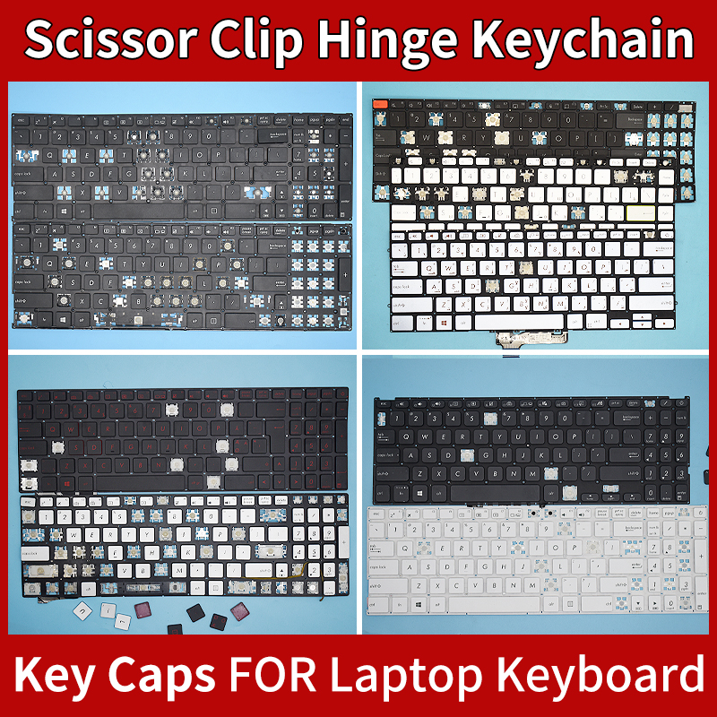 Gaming Keyboard Asus - เปลี่ยนคีย์ฝาครอบกุญแจบานพับคลิปกรรไกรสำหรับ ASUS เกม TUF vivobadol Expertbook