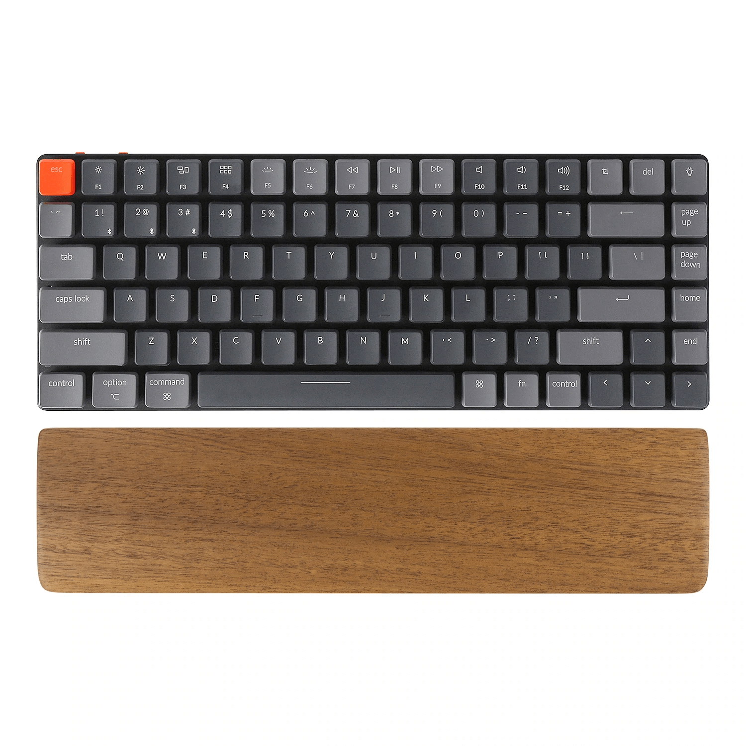 Wrist Rest Wood - Keychron K3/K7ไม้ปาล์มสำหรับบลูทูธคีย์บอร์ด