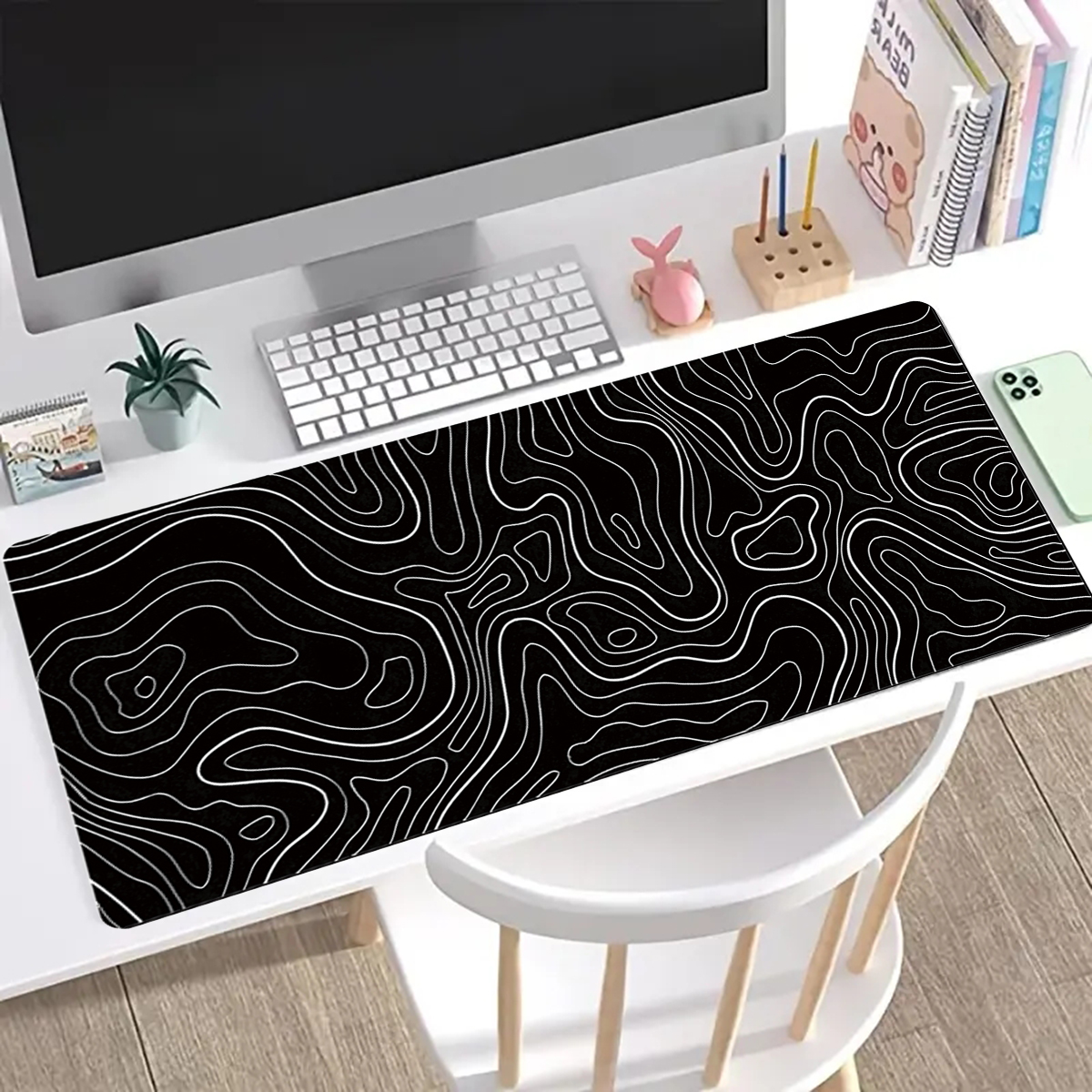 Gaming Keyboard Nearby - 1Pcs Gaming Mouse Pad แป้นพิมพ์ขนาดใหญ่ Pad