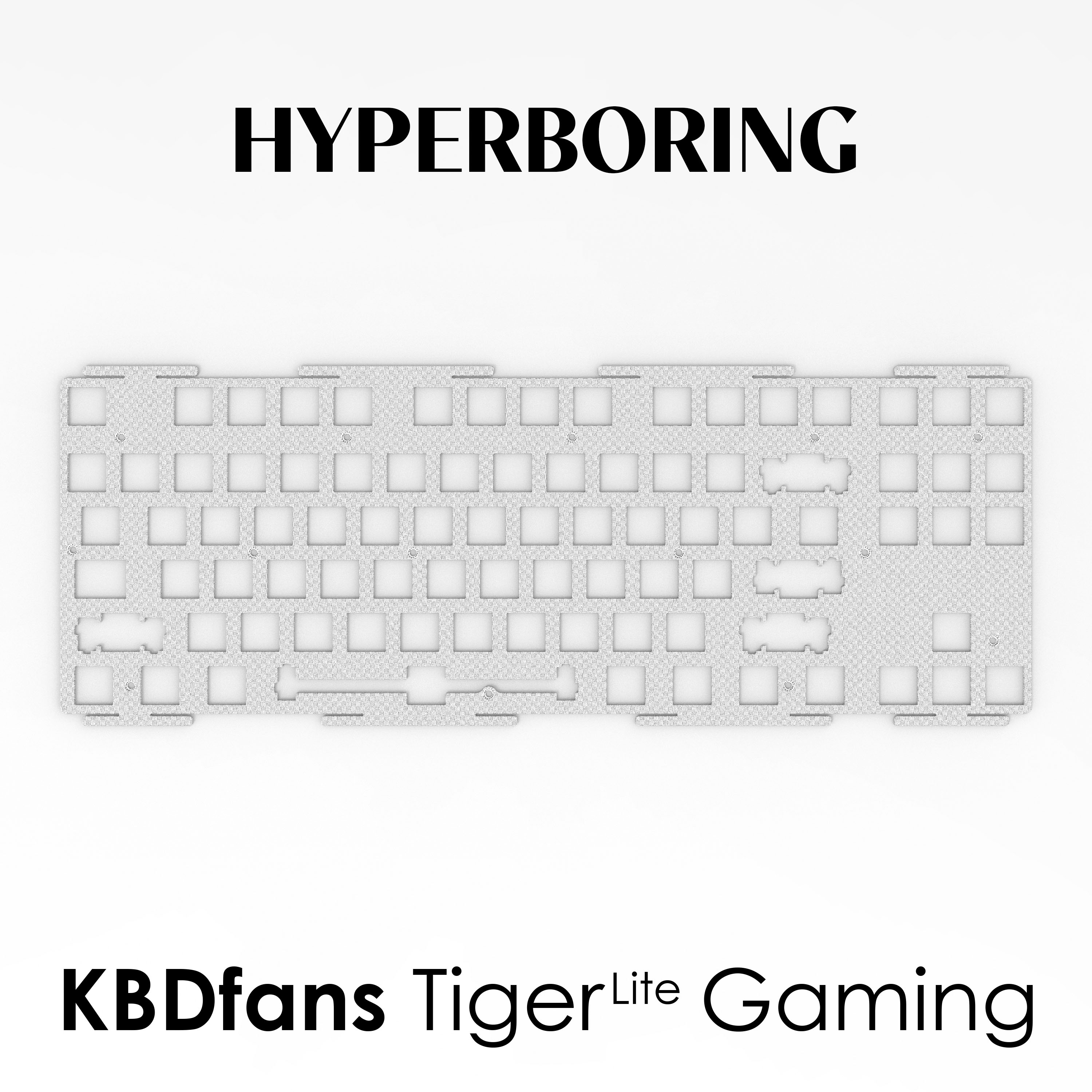 Mechanical Switch Tester - KBDfans Tiger Lite Gaming คีย์บอร์ดใช้ PP