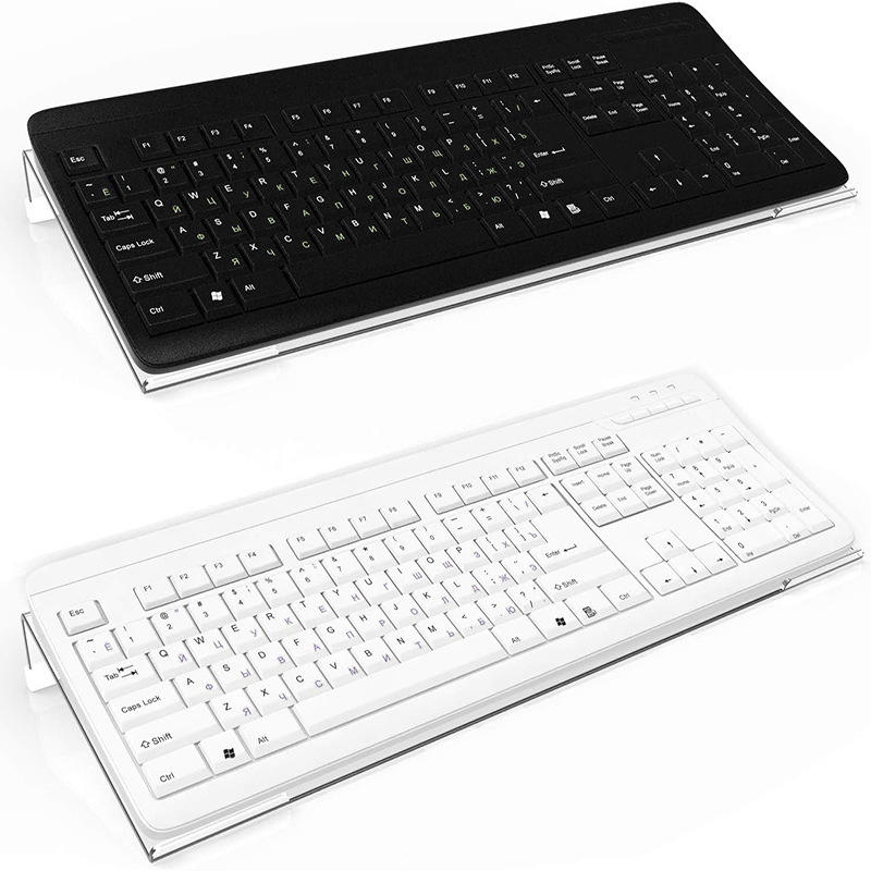 Gaming Keyboard Types - แท่นวางคีย์บอร์ดอะคริลิกใส ออกแบบตามหลักสรีรศาสตร์ ประกอบสำเร็จ ปรับแต่งได้ ชั้นวาง 1