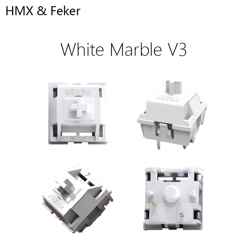 Gaming Keyboard Mini Mechanical - สวิตช์คีย์บอร์ดแบบ Hot swap รุ่น HMX Feker
