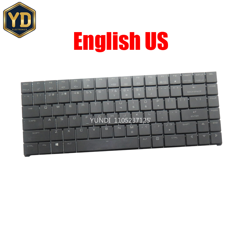 Keyboard Gaming Black - YD แป้นพิมพ์สำหรับแล็ปท็อปสำหรับ ADATA สำหรับ XPG Xenia