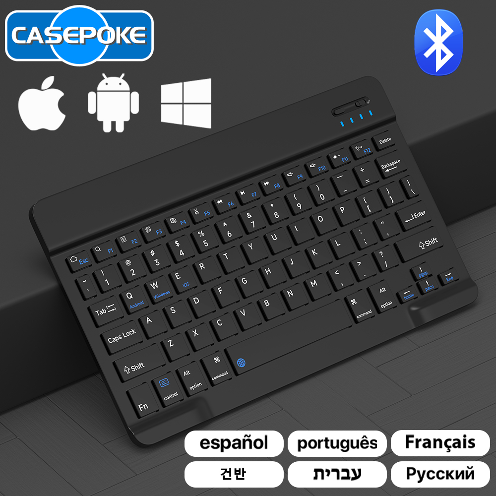 Gaming Keyboard Mechanical Wireless - CASEPOKE สําหรับ iPad Xiaomi Samsung Huawei