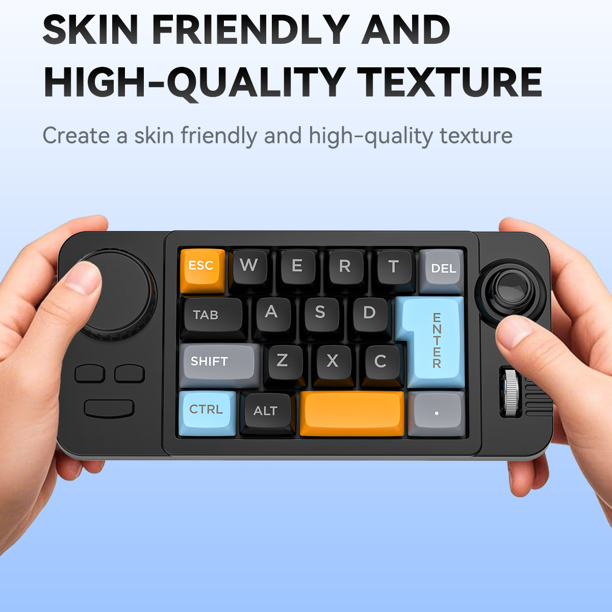 Gaming Keyboard 1 Hand - Hot Swap คีย์บอร์ดแบบมีสายพร้อม Volume Scroll Jostic