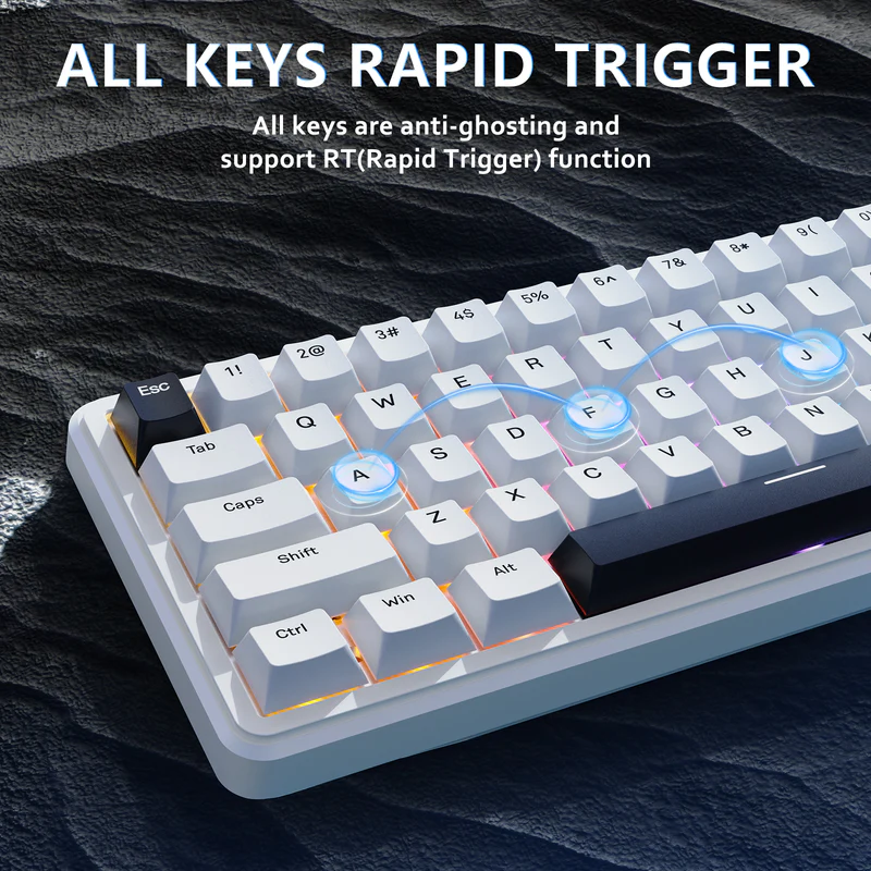 คีย์บอร์ดเกมมิ่งแบบมีสาย ATTAC - Gaming Keyboard Blue Switches บทวิจารณ์และราคา