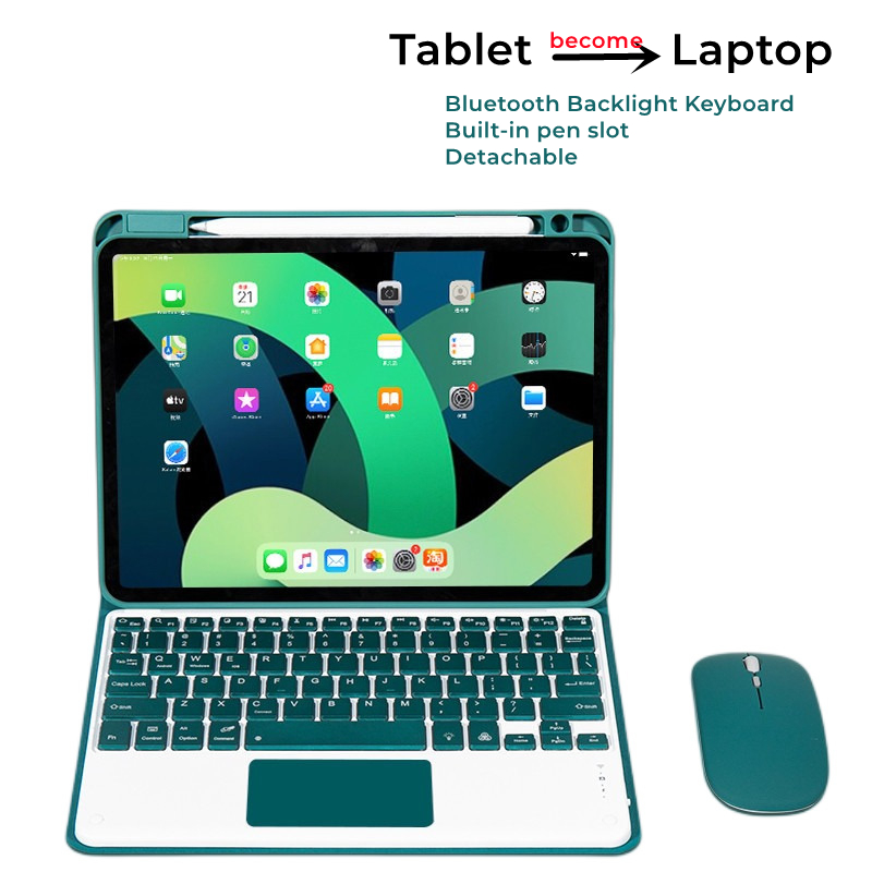 เคสคีย์บอร์ดเรืองแสงพร้อมเมาส์ - Gaming Keyboard Mechanical Wireless บทวิจารณ์และราคา