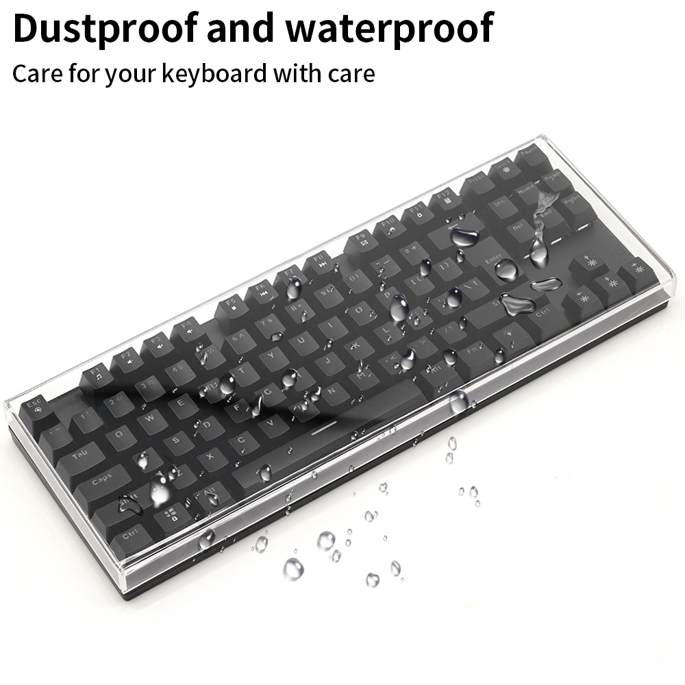 คีย์บอร์ดอะคริลิกแบบใสเคสป้องก - Gaming Keyboard Budget บทวิจารณ์และราคา