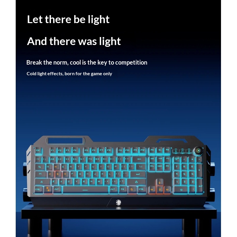 ชุดคีย์บอร์ดเกมมิ่งไร้สาย Ewea - Keyboard Gaming Blue Switch บทวิจารณ์และราคา
