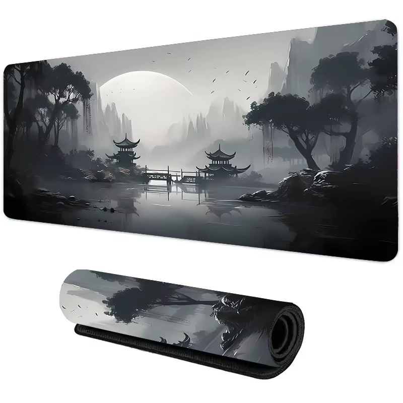 แผ่นรองเมาส์ซิลิโคนลายภูเขาพระ - Gaming Keyboard Nearby บทวิจารณ์และราคา