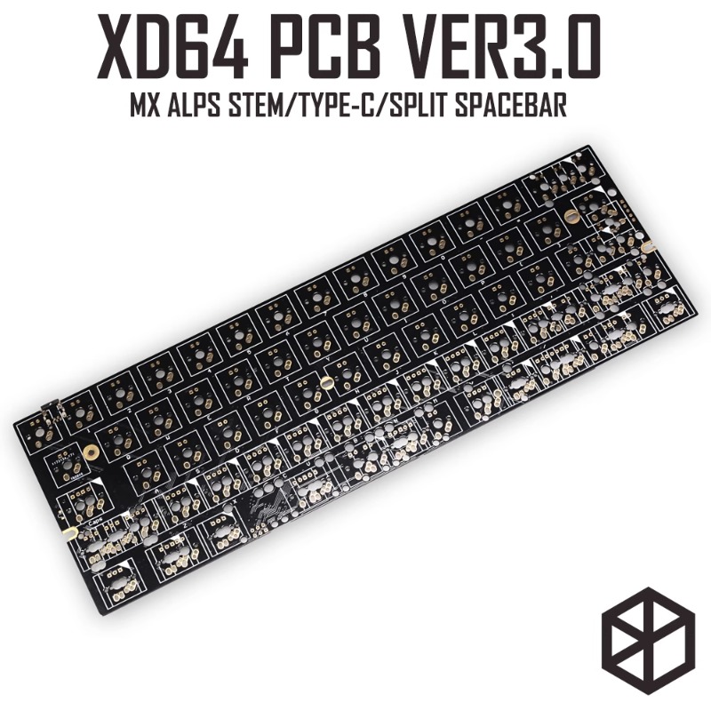 XD64 XD60 3.0 คีย์บอร์ดการปรับ - Hot Swap Pcb บทวิจารณ์และราคา