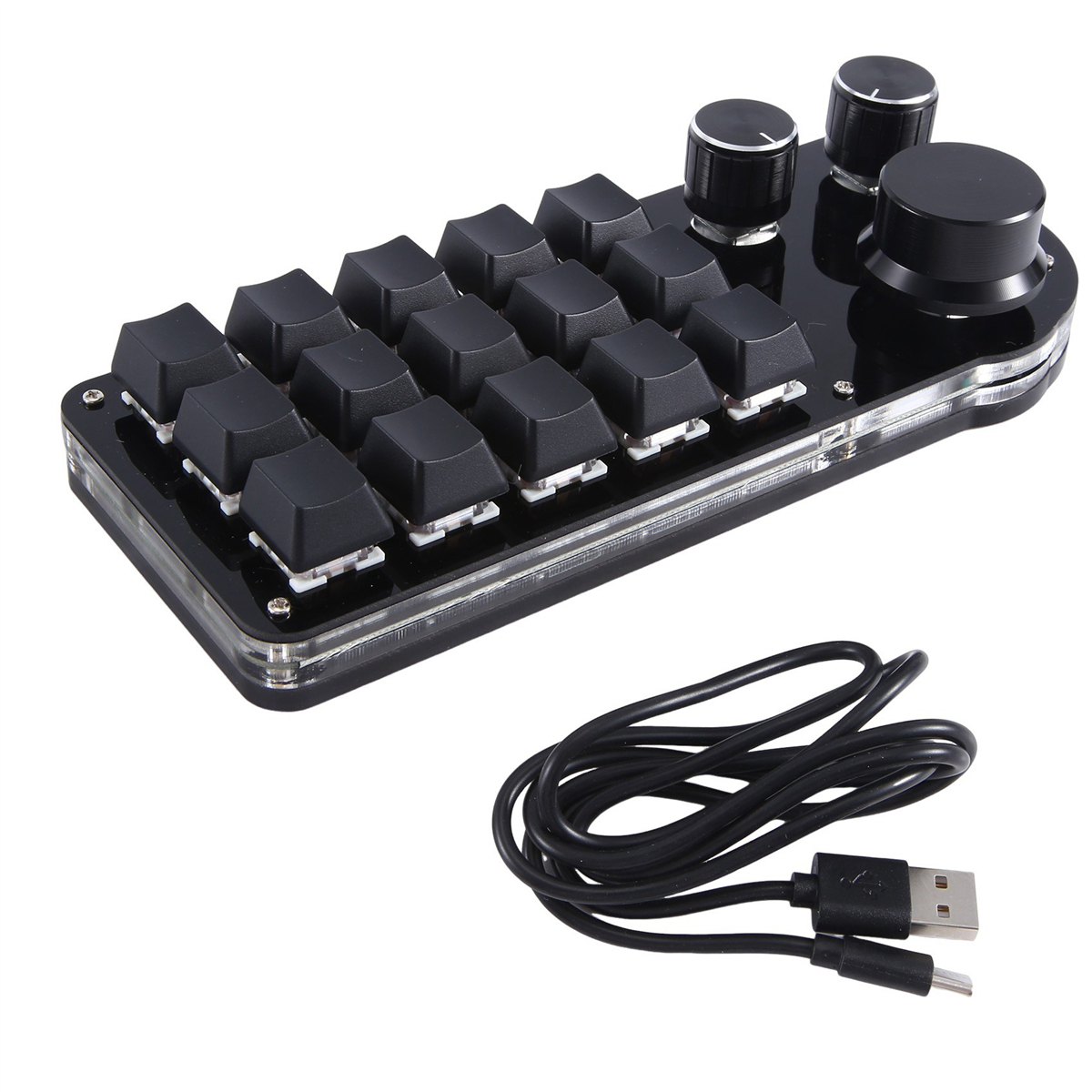 การเขียนโปรแกรมมาโครที่กําหนดเ - Gaming Keyboard Mini Mechanical บทวิจารณ์และราคา