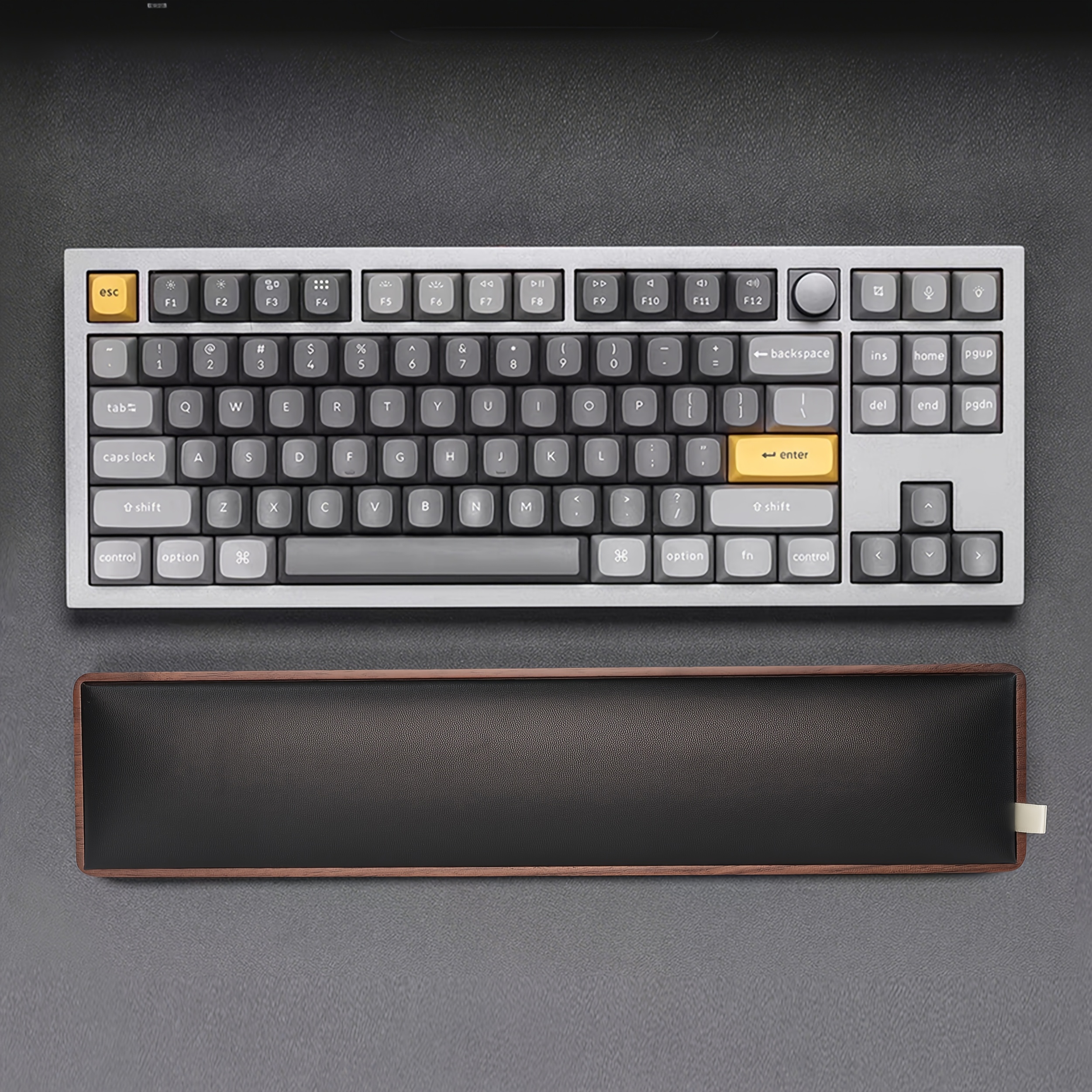 ที่วางข้อมือคีย์บอร์ดไม้ตามหลั - Wrist Rest Wood บทวิจารณ์และราคา