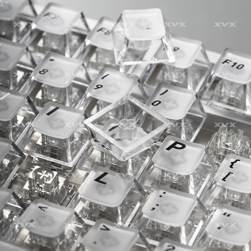 คีย์แคปใส XVX โปรไฟล์แบล็คเชอร - Keyboard Gaming Black บทวิจารณ์และราคา