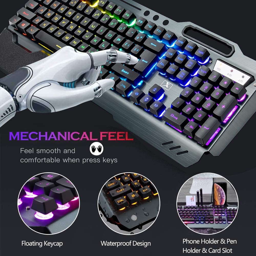 K680 คีย์บอร์ดเกมไร้สายและเมาส - Gaming Keyboard Mechanical Wireless บทวิจารณ์และราคา