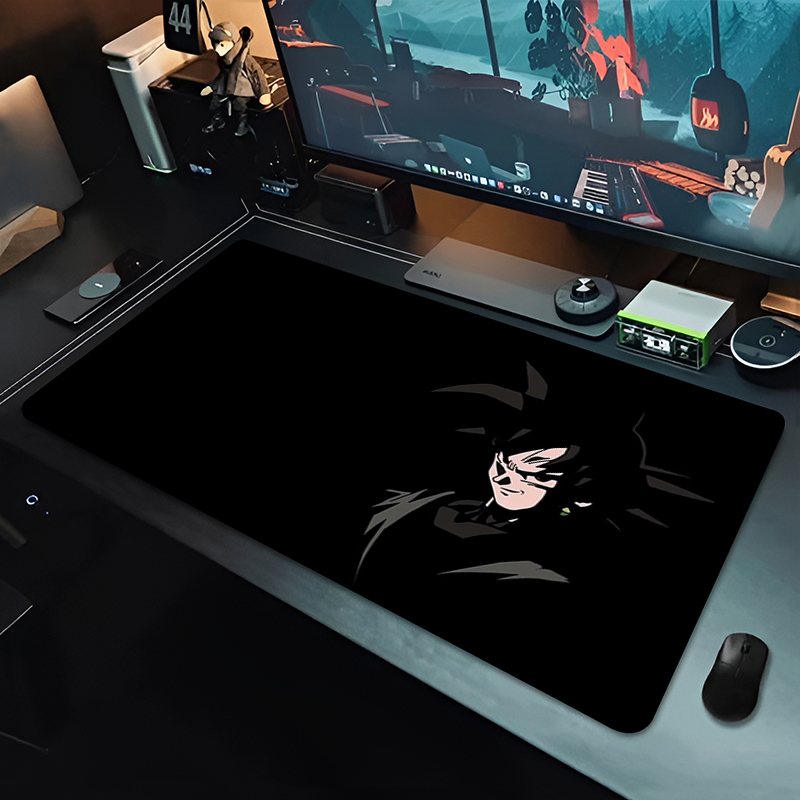 แผ่นรองเมาส์อนิเมะ DBZ สีดำ ลา - Gaming Keyboard Affordable บทวิจารณ์และราคา