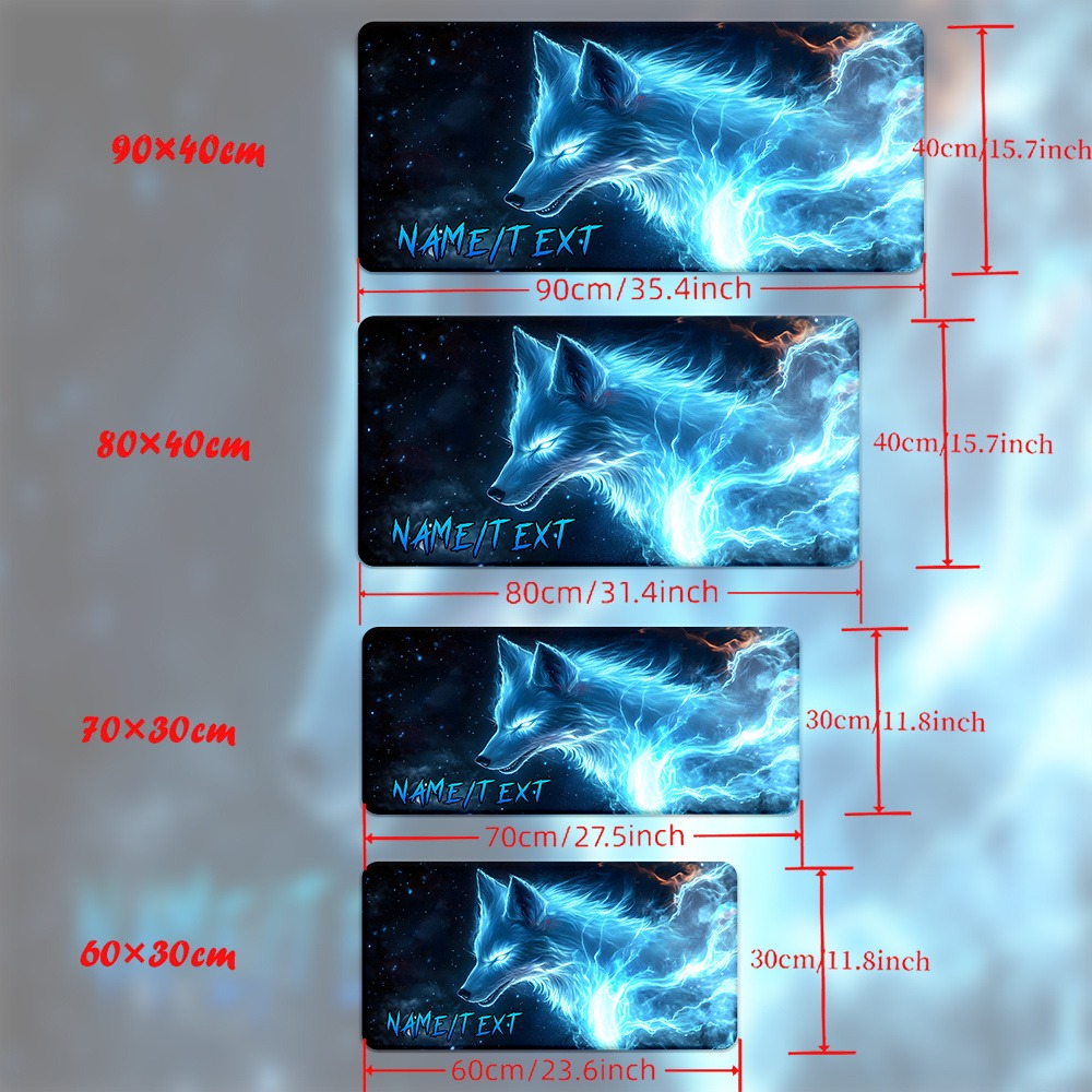 แผ่นรองเมาส์พิมพ์ลาย HD ขนาด X - Gaming Keyboard Name บทวิจารณ์และราคา
