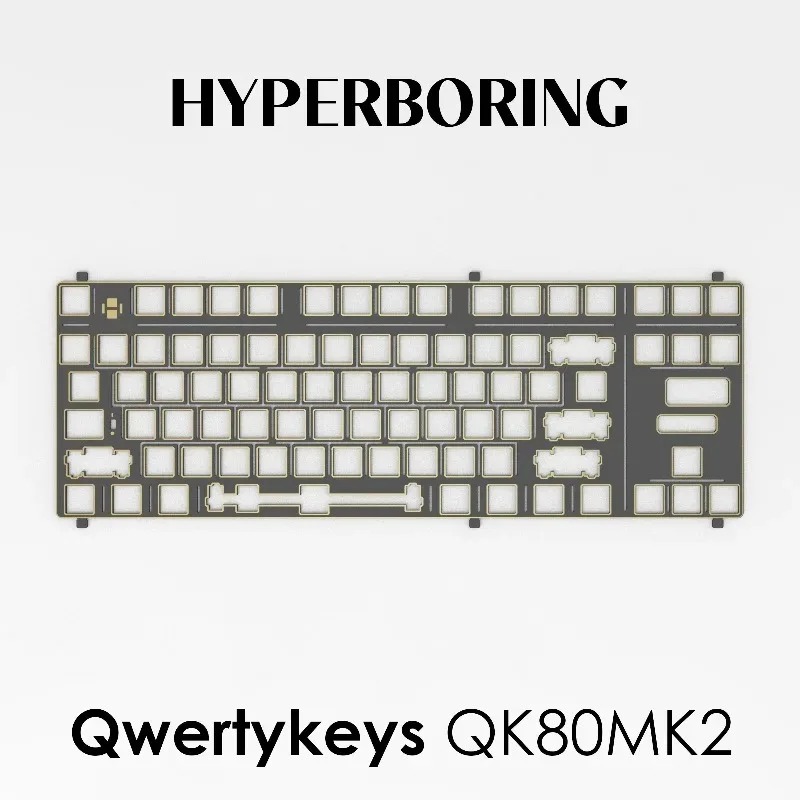 แผ่นวางคีย์บอร์ดแบบกลไก QK80MK - Gaming Keyboard Ergo บทวิจารณ์และราคา