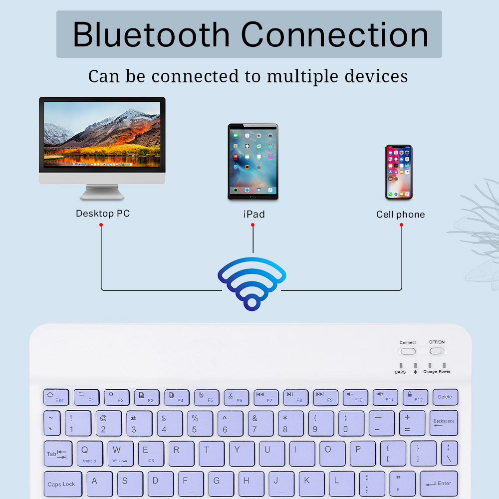 มินิคีย์บอร์ดไร้สายบลูทูธคีย์บ - Gaming Keyboard Mechanical Wireless บทวิจารณ์และราคา