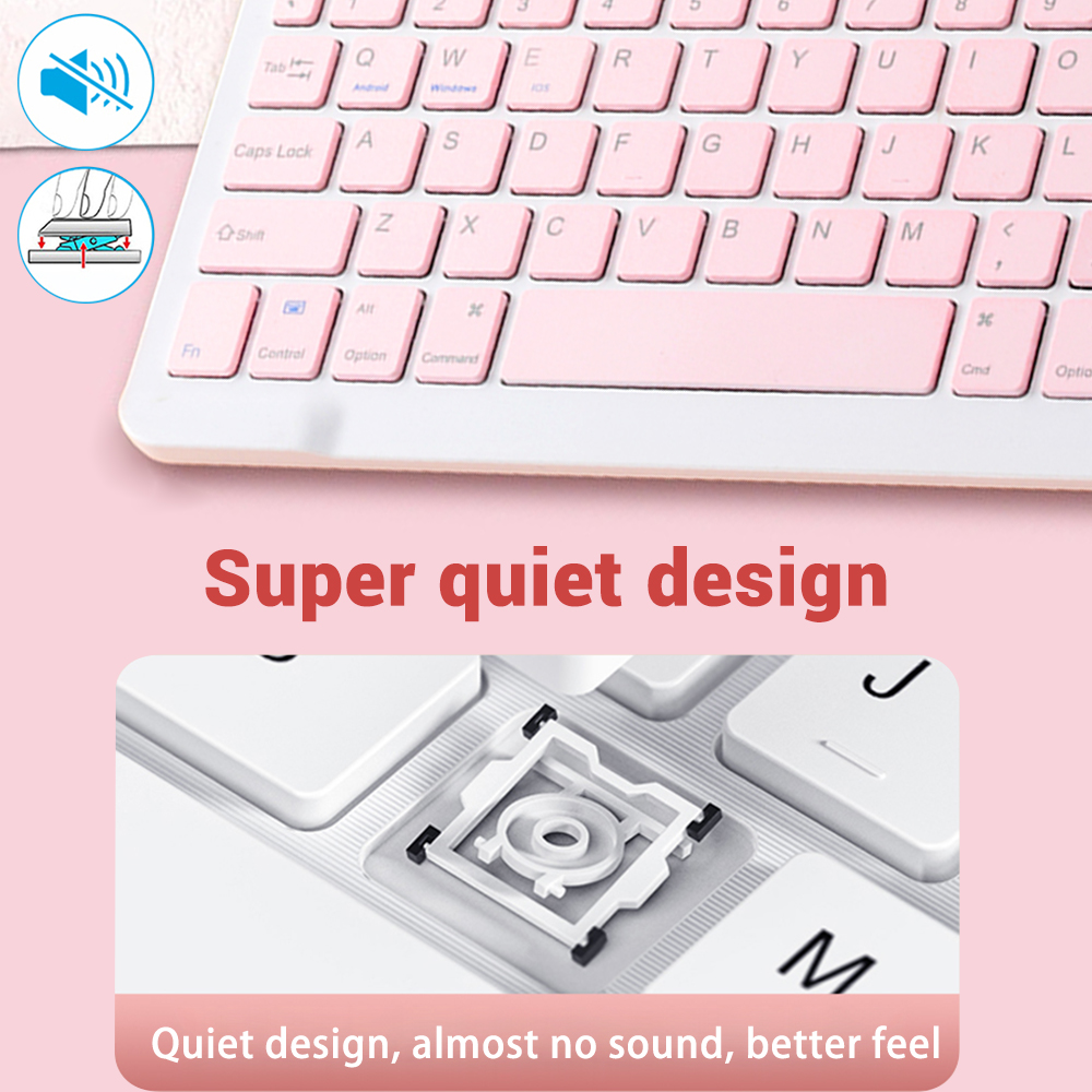 มินิคีย์บอร์ดไร้สายบลูทูธคีย์บ - Gaming Keyboard Mechanical Wireless บทวิจารณ์และราคา