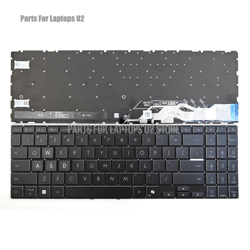 แป้นพิมพ์แล็ปท็อป US แบ็คไลท์ใ - Gaming Keyboard Asus บทวิจารณ์และราคา