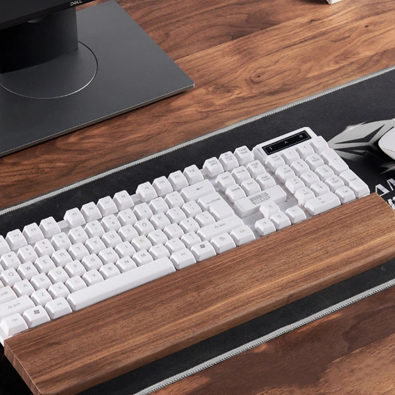 30/36/44 ซม.วอลนัทคีย์บอร์ด RE - Wrist Rest Wood บทวิจารณ์และราคา