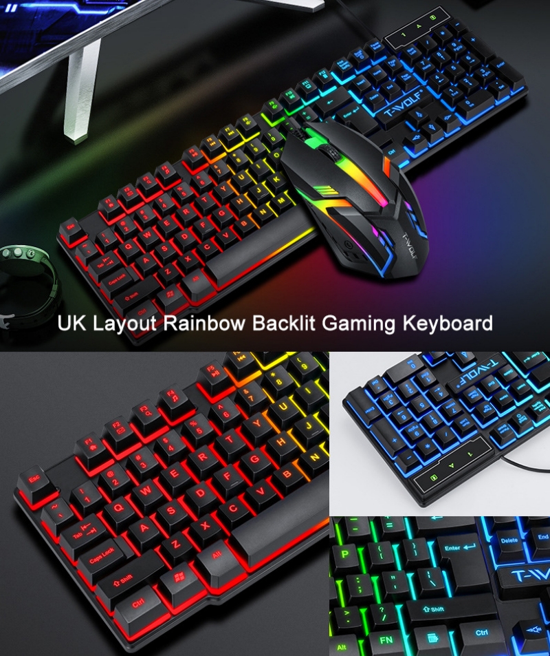 แป้นพิมพ์ภาษาสเปนพร้อมเค้าโครง - Gaming Keyboard Budget บทวิจารณ์และราคา