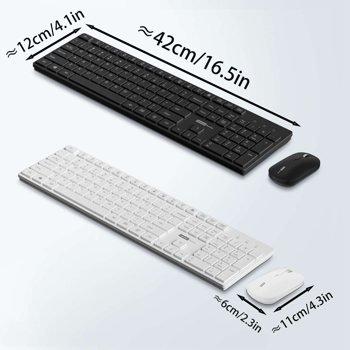 เลอโนโว KN220 คอมโบคีย์บอร์ดไร - Gaming Keyboard Mouse Wireless บทวิจารณ์และราคา