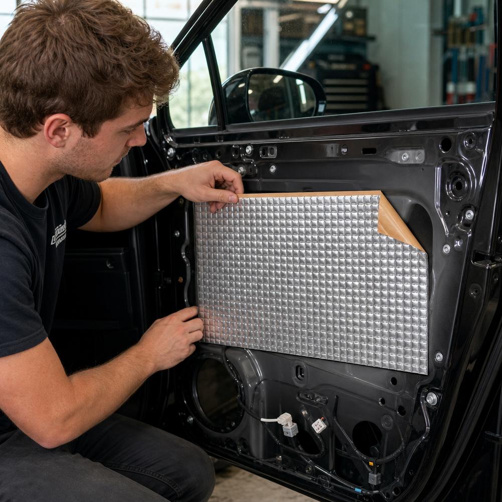 แผ่นยางบิวทิลกันเสียงสำหรับรถย - Foam Dampener Sheet บทวิจารณ์และราคา