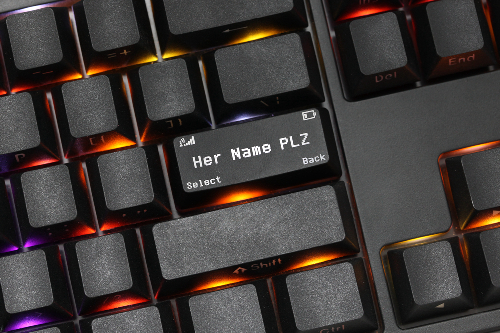Novelty Shine ผ่าน Keycaps ABS - Gaming Keyboard Name บทวิจารณ์และราคา