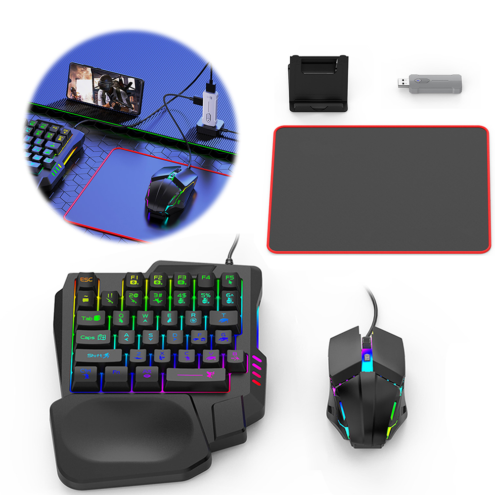 ชุดคีย์บอร์ดและเมาส์แปลงสัญญาณ - Keyboard Mouse Bundle Gaming บทวิจารณ์และราคา