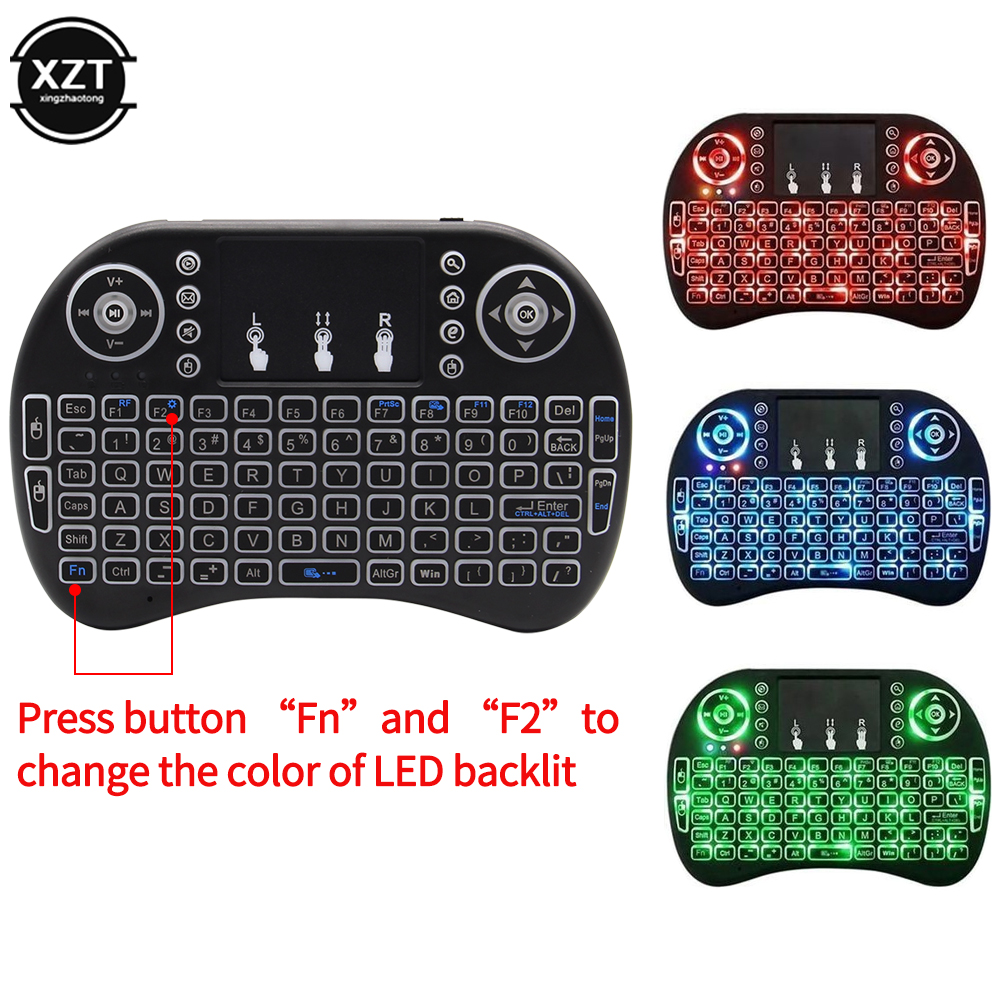 Backlit เมาส์ภาษาอังกฤษภาษารัส - Gaming Keyboard Mechanical Wireless บทวิจารณ์และราคา