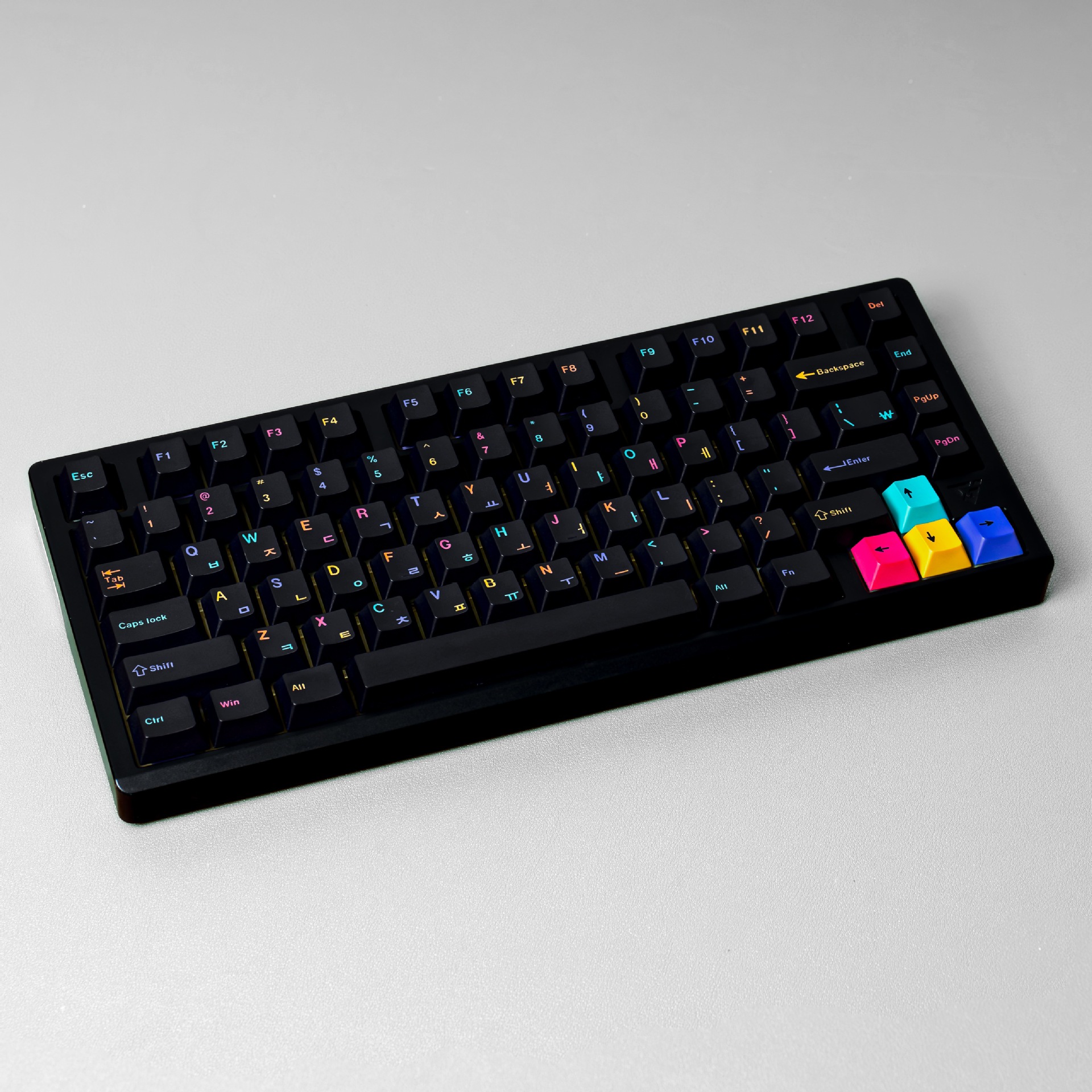 143 คีย์ Creative Keycaps PBT  - Keyboard Gaming Black บทวิจารณ์และราคา