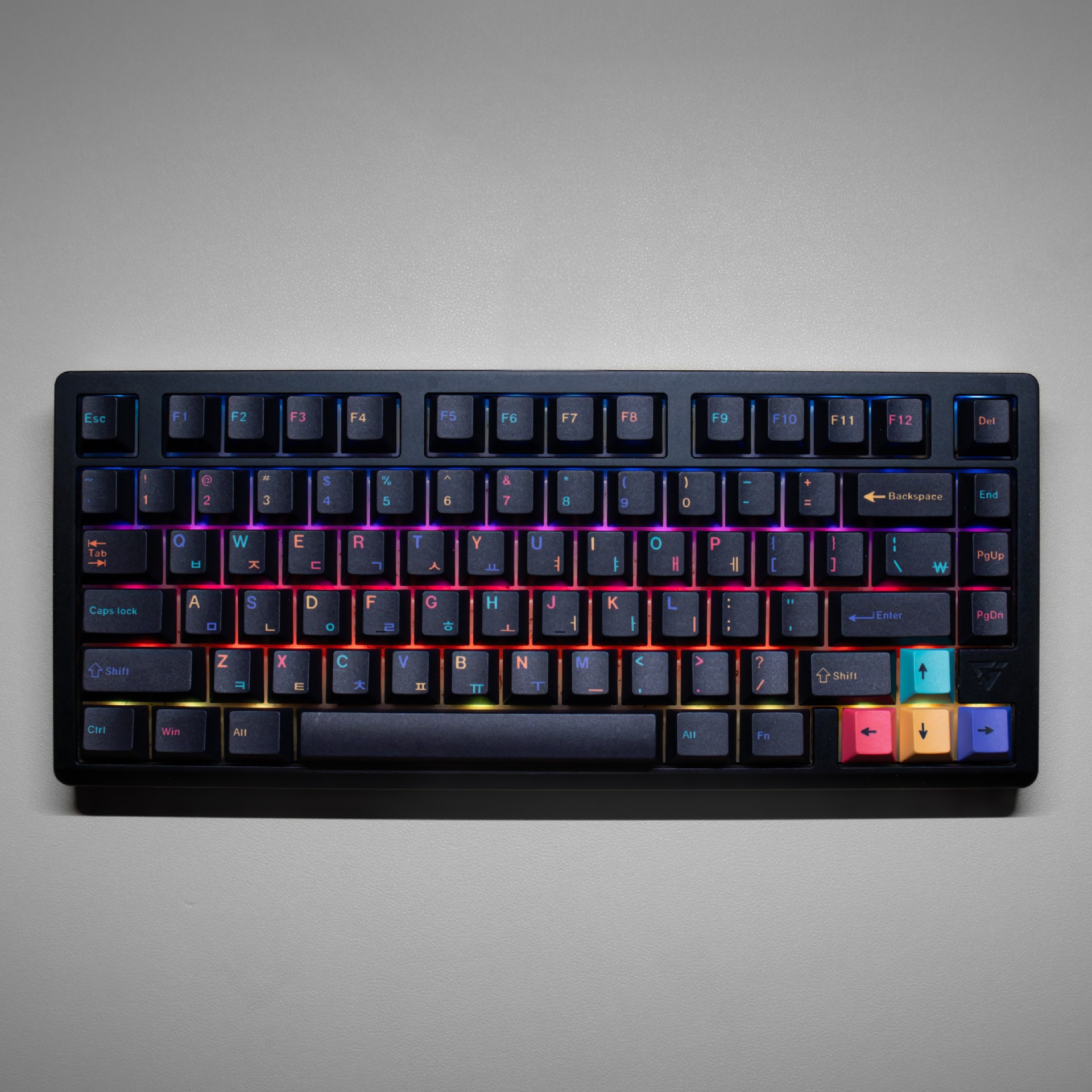 143 คีย์ Creative Keycaps PBT  - Keyboard Gaming Black บทวิจารณ์และราคา