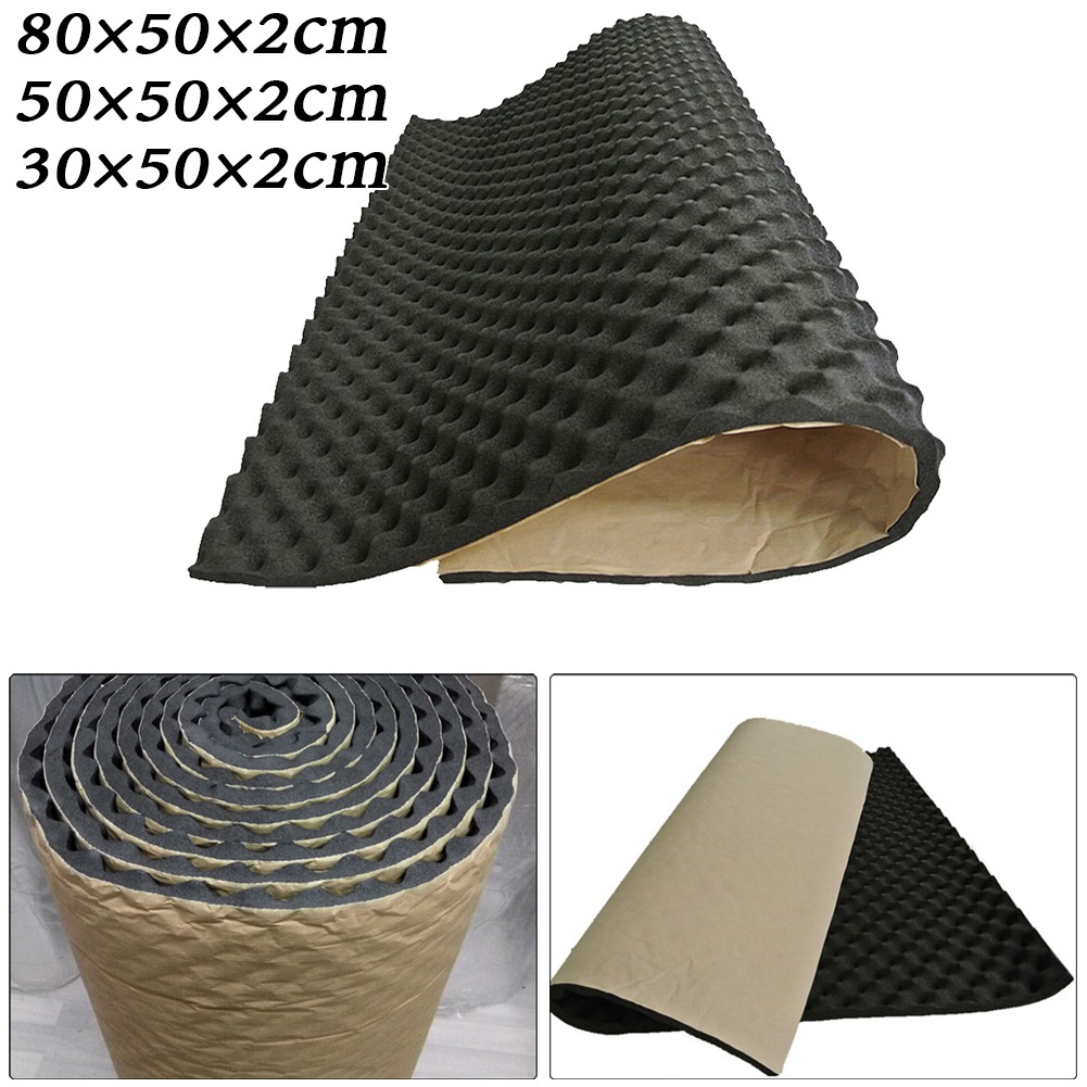 2 ซม.รถ Sound Deadener ฉนวนกัน - Foam Dampener Sheet บทวิจารณ์และราคา