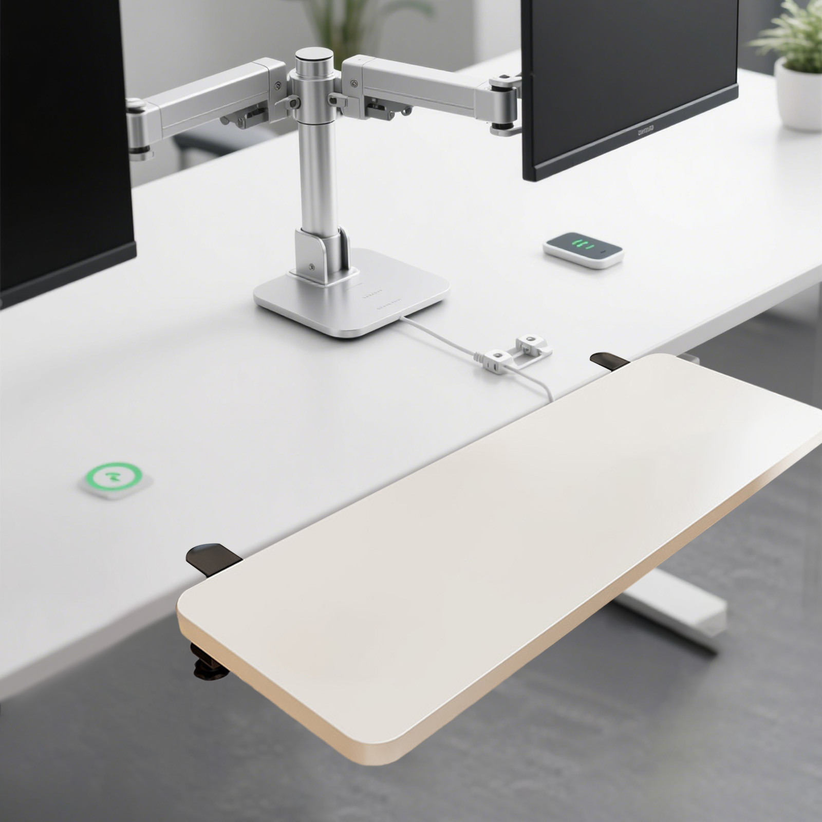 ชั้นวางของบนโต๊ะ ถาดวางคีย์บอร - Wrist Rest Wood บทวิจารณ์และราคา